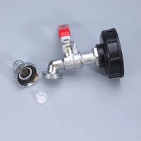 Adaptador De Conexión De Tanque IBC S60x6 Hilo Grueso X 1/2'' 3/4'' Coupling De Agua Para Jardín Y Hogar Válvula De Reemplazo Con Fijación - details 3