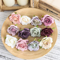 10PCS Flores De Rosa Silken Para Decoración De Casamiento Fiesta Hogar Jardín Navidad Scrapbook Artificial Floral Fake Para Decoración De Habitación Y Mesa - details 4