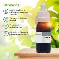 Soria Natural-PACK 2 EXTRACTO GINKGO BILOBA 50ml+50ml-sistema cognitivo- cerebro y memoria - details 4