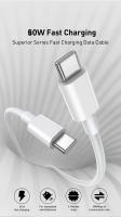 Cable Tipo C a C 60W Cargador Rápido USB PD Para Macbook iPad Samsung Xiaomi Huawei Honor Cable De Carga Tipo C Con Alta Corriente 3A - details 0
