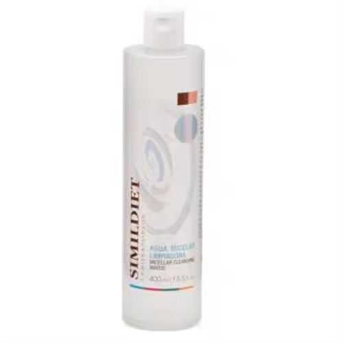 Simildiet Agua Micelar 400Ml - Limpieza Facial Profunda - Retira Grasas E Impurezas - Uso Externo - 1