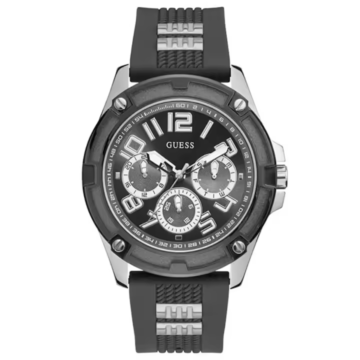 Guess Delta Gw0051g1 Reloj De Pulsera Analógico Para Hombre Color Negro - 1