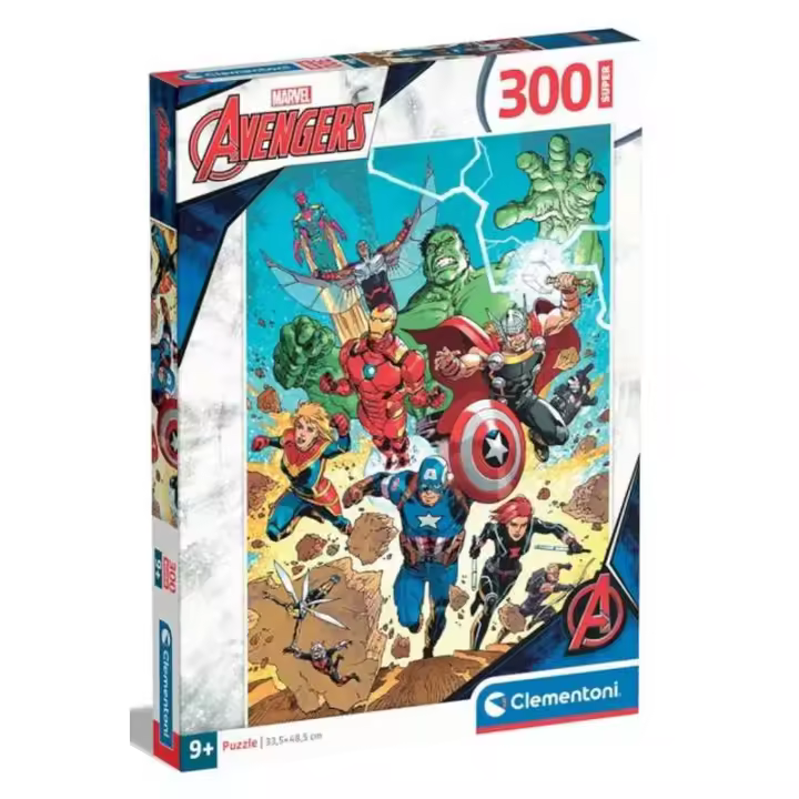 Puzzle 300 Piezas Super Avengers Marvel Disney - 1