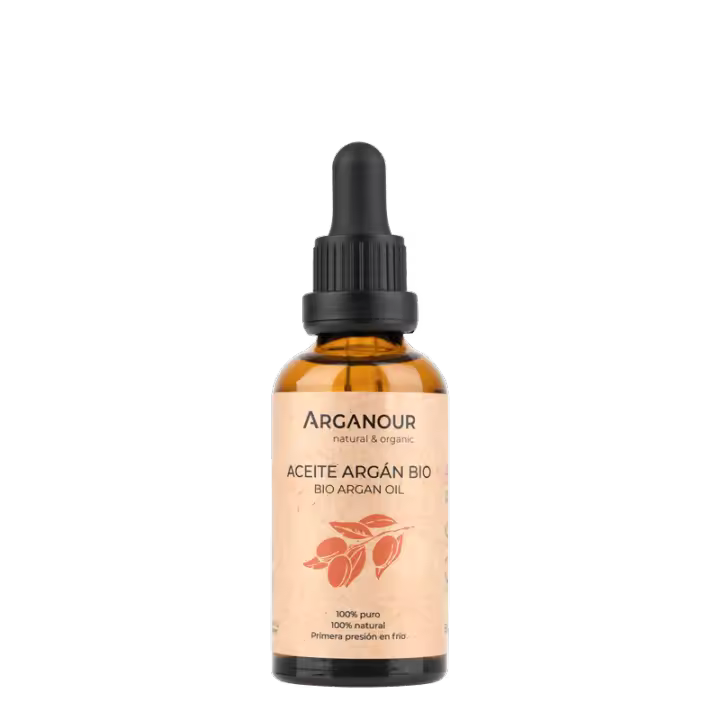 Arganour Aceite de Argán BIO 100% Puro 50ml - Cuidado de la Piel, Cabello y Uñas - 1