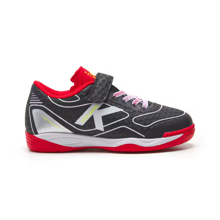 Kelme Zapatillas De Fútbol Sala De Niño Goleiro Kids Elastic Negro - 1