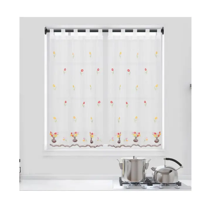Cortina de cocina con Diseño 100x140cm. 140x140cm (1 Pieza) - 1