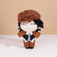 Muñeco De Peluche Bungou Stray Dogs 20cm Dazai Osamu Nakahara Chuya Edogawa Rampo Gogol Dostoevsk Anime Cosplay Regalo Para Niños - details 5