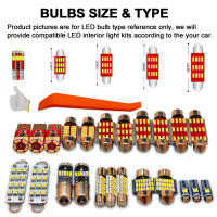 Lámpara De Visera Solar Para Peugeot 308 MK1 MK2 I II 2007-2020 Luz Interior LED De Domo Mapa Maletero Kit De Bombillas De Coche - details 2
