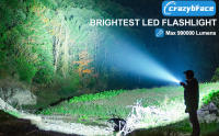 Linterna Recargable De Alta Luminosidad 990000 Lumen LED Brillante Con 5 Modos Potente Y ImpermeableLinterna De Distancia De Iluminación > 500 Metros - details 5