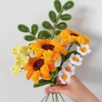 150/300 Piezas De Linterna De Tubo Chenille Set De 3 Colores Para Artesanía Y Decoración DIY Suministros De Flores - details 4