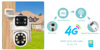 Cámara IP WiFi 2K 4MP Con Lente Doble Pantalla Dual Salida De Seguridad Al Aire Libre CCTV Vigilancia De Video Alarmas De Luz Camhipro - details 2