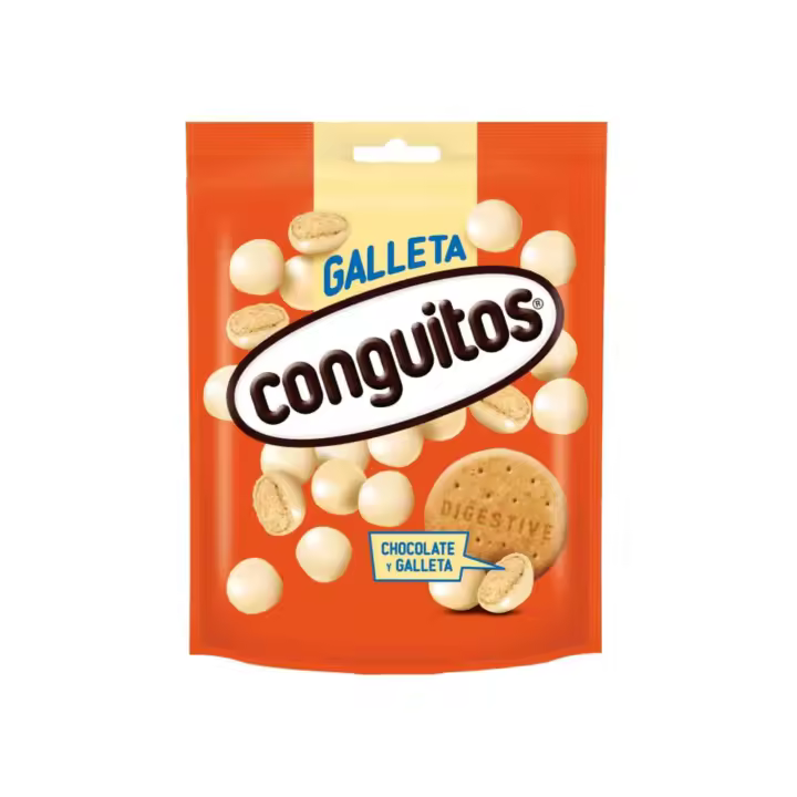 CONGUITOS GALLETA BLANCO DOYP 120G - 1