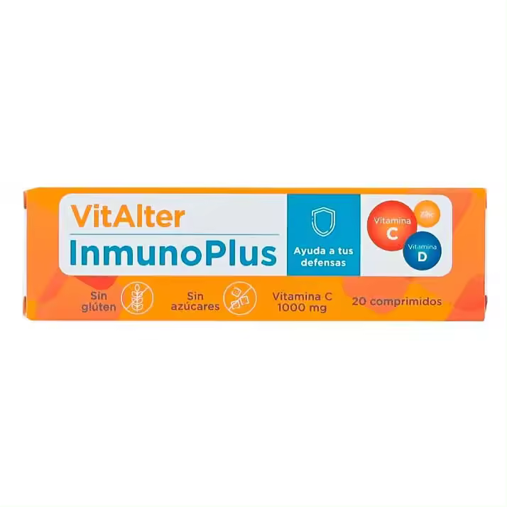 Vitalter Inmunoplus - Refuerza Sistema Inmunitario - 20 Comprimidos - 1