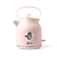 Hervidor de Agua Retro [1,7 L, 2200 W], Crema, Acero Inoxidable, Con Indicador de Temperatura y Nivel de Agua Exterior en Diseño Retro - details 14