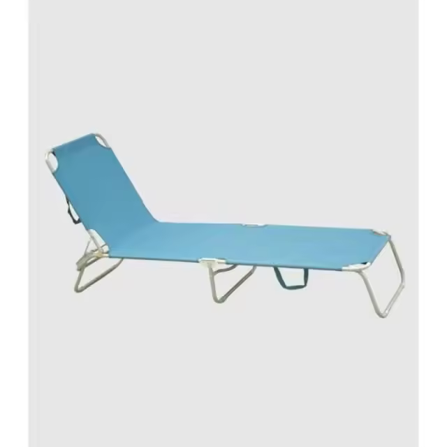 Tumbona plegable azul Luis     -EkilikuaHome - 1