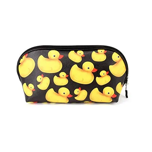 Oh My Pop Quack Jelly Toiletry Bag, Yellow - 1
