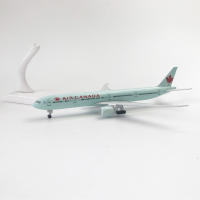 Modelo De Avión Boeing 777 Air Canada De 20CM En Aleación Para Juguete Con Ruedas Replicado De Avión Coleccionable Para Niños Regalo - details 0
