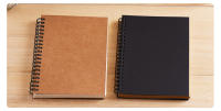Cuaderno Blanco A5 A6 Con Espiral Dibujo Graffiti Diario De Viaje 50 Hojas Suministros Escolares Estaciónery Coreano Kawaii - details 1