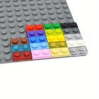 100PCS Bloques De Construcción Educativos Coloridos 1x2 Dots Tamaño MOC Compatible 3023 Figuras Delgadas Para Niños Juguete De Crea - details 2