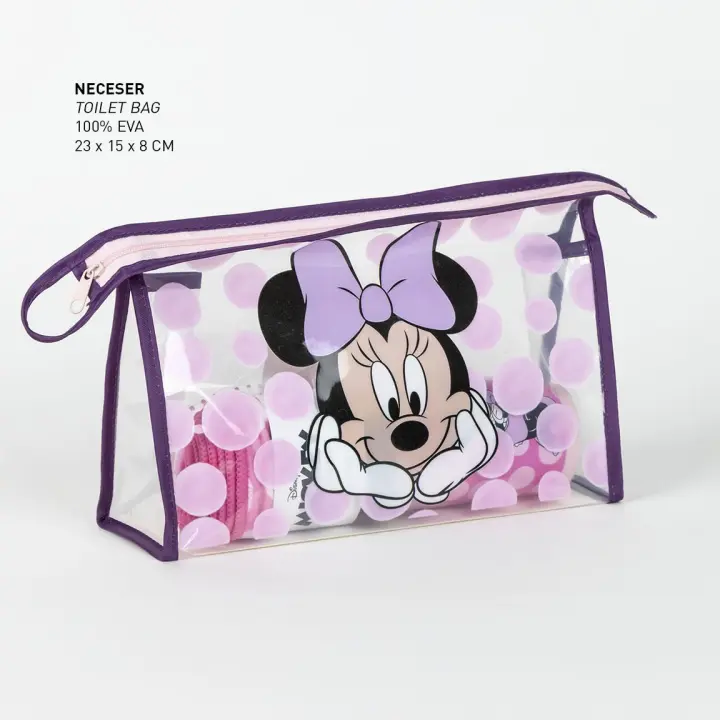 Cerdá Neceser Aseo Viaje Accesorios Minnie Color Rosa - 1
