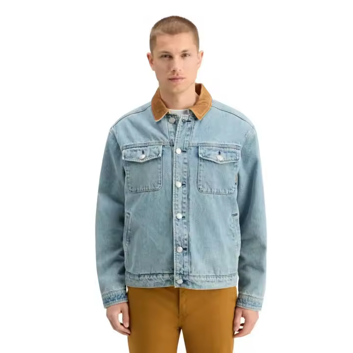 Ropa hombre Chaquetas Scotch & Soda Chaqueta Vaquera 178621 Azul - 1