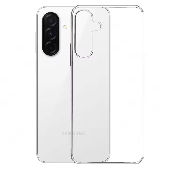 Funda + Protector Cristal Vidrio Templado Opcional Compatible Con Samsung Galaxy A26 5G Carcasa Básica, Forro Gel TPU Silicona Líquida Mate Suave Flexible, Ligera, Color Negro Transparente, Ajuste Perfecto, Acceso Conectores, Case Meloenvias mle18 - 1