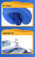 Anillo de natación para bebé Swimbobo, monstruo azul, sombrilla desmontable, círculo de descanso para niños, bolsa de red transpirable - details 17