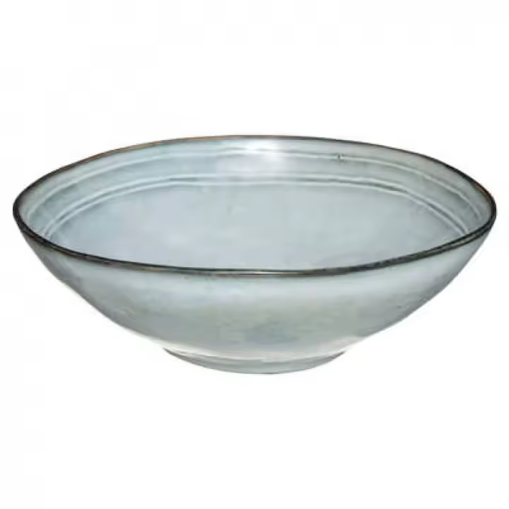 Atmosphera Ensaladera Gres Flor Azul Secret de Gourmet 24.5cm - 1