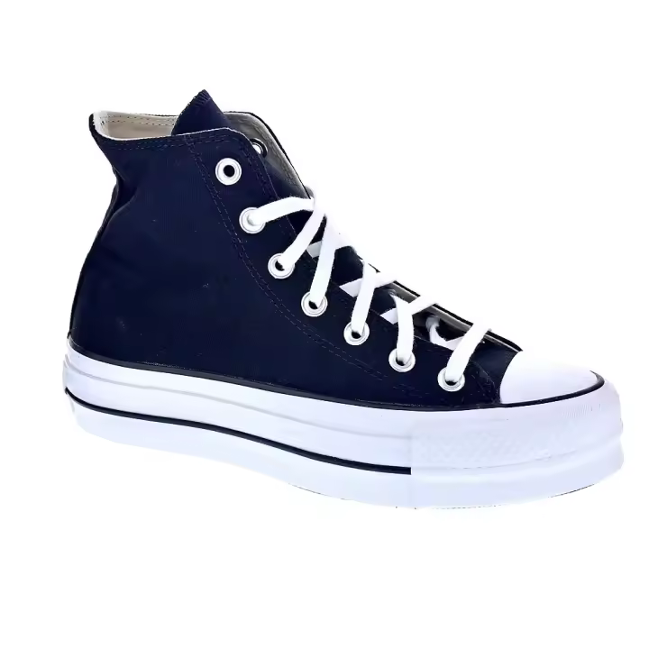 Converse Mujer Zapatillas botas modelo Chuck Taylor Star Lift  Plataforma lona Negro - 1