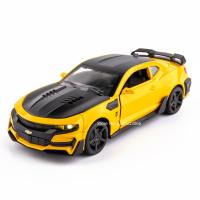 Coche De Juguetes Chevrolar Camaro a Escala 1:32 Modelo De Aleación Con Sonido Y Luz Vehículo Para Niños Regalos De Cumpleaños - details 5