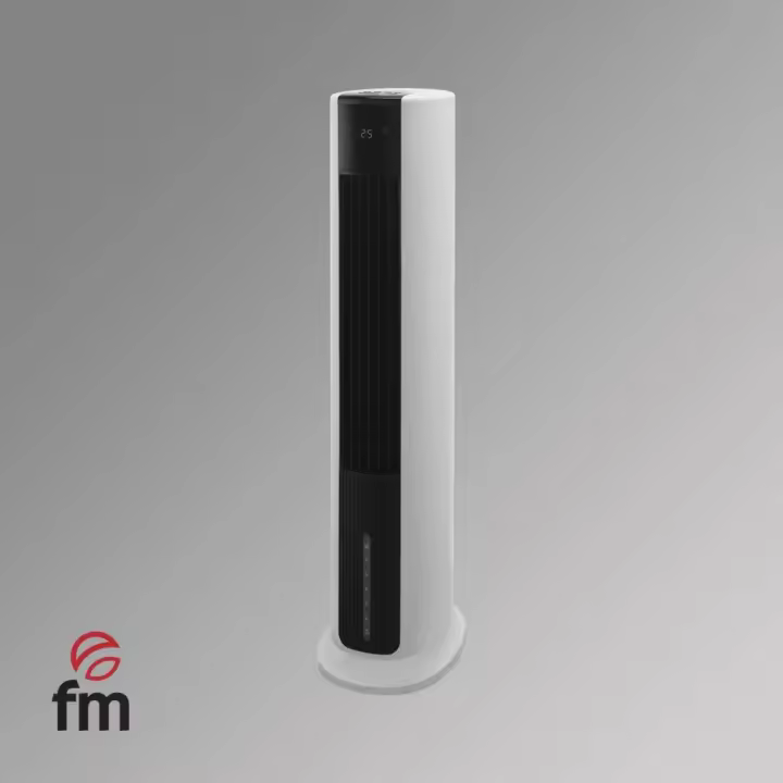 Climatizador Climatizador evaporativo FM CL-HC Ecológica y eficiente energéticamente Negro, Blanco 65W - 1