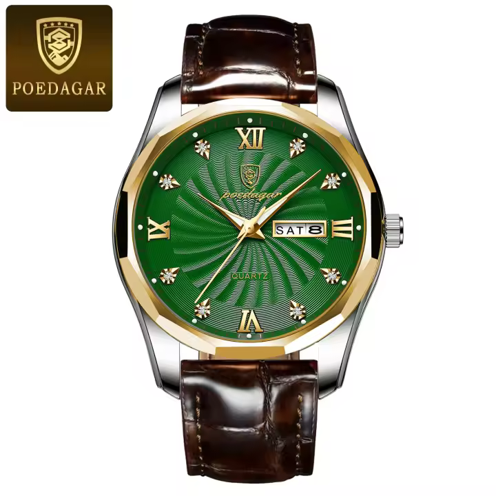 Relojes de marca para hombre, venta al por mayor, relojes de cuarzo luminosos, resistentes al agua, relojes de negocios para hombre, relojes para hombre - 1