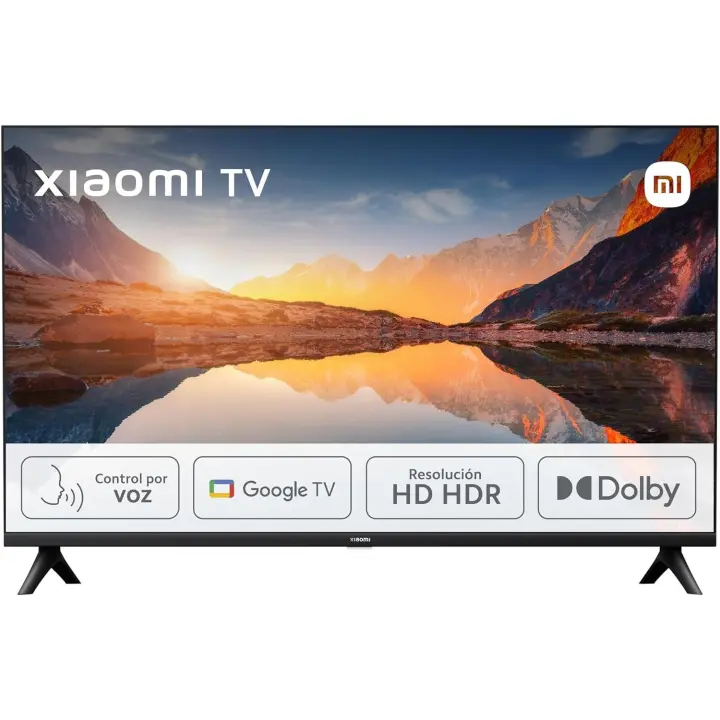 Xiaomi TV A 2025 32" - Smart TV HD HDR, Google TV, Control por Voz, Dolby, Negro [Clase de eficiencia energética E] - 1