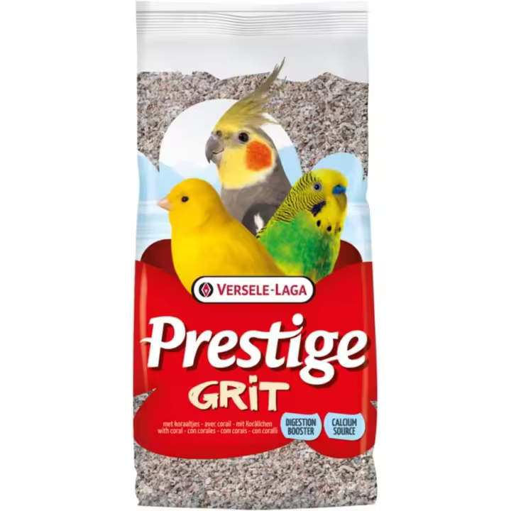 Prestige Grit con Corales para Pájaros - 2.5 Kg - VERSELE LAGA -  Fuente de Minerales y Oligoelementos - 1