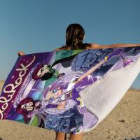 Toalla De Playa LoliRock Anime Dibujos Animados Absorbente Y Suave Para Niños Regalo Ideal Para Viajes Camping Gimnasio - details 9