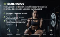 Pack Proteinas Whey 100%  2000g + Creatina 300g Foodelis + Regalo Vitamina D3 y K2  Potencia tu entrenamiento  Masa Muscular   Fácil Digestión y Absorción - details 0