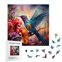Puzzle De Madera 3D Único Y Precioso Para Águila Animal Juguete Educativo Montessori Para Adultos Y Niños - details 0