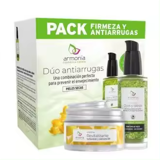 Armonía Cosmética Natural Pack Antiarrugas Revitalizante 50 ml+Contorno 30 ml - 1