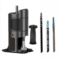 Adaptador De Serra Reciprocante Portátil Para Taladro Eléctrico Herramienta De Trabajo Con Hojas Corte De Madera Máquina De Juego - details 10