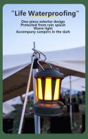 Lámpara De Camping Retro Portátil Lanternas Solares/Carga Tipo-C Luz De Emergencia Para Colgar En La Tienda De Acampar Y Escalada Al Aire Libre Jardín - details 20