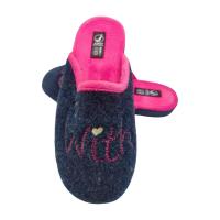 Zapatillas Casa Mujer invierno  Calientes y Cómodas  Marca Javer suela Antideslizante bordado con amor suela perfumada. Fabricadas en España , calzado para el hogar. - details 1