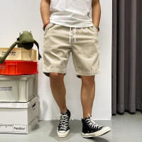 Pantalones cortos de trabajo de peso pesado para hombre, tendencia de verano, pantalones cortos casuales de pana retro de moda para hombre - details 35