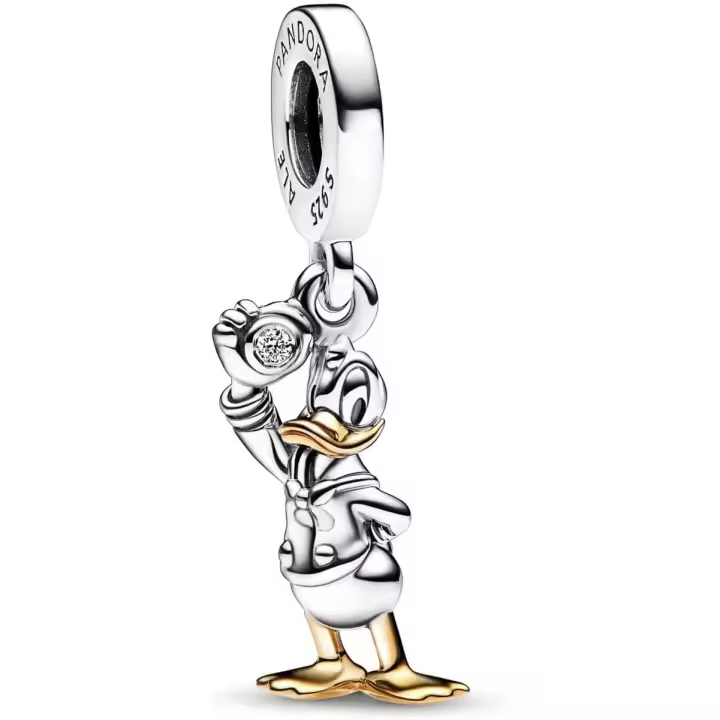 Charm colgante 792683C01 Disney x Pandora Donald，Incluye Caja Original - 1