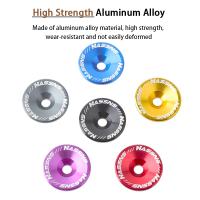 Cubierta De Cabeza De Bicicleta HASSNS MTB Aluminio Aleación Cubierta De Aluminio Para Mountain Road Bike Table Cover Steering Series Top - details 2