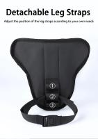 Bolsa De Pierna Para Motocicleta ESLNF Para Hombres Y Mujeres Bolsa De Cintura Casual Para Ciclismo Viajes Senderismo Escalada Outdoor - details 10