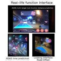 Grabadora de conducción USB Grabadora de cámara para automóvil 1080P Grabadora de conducción ADAS para visión nocturna Pantalla de grabación en bucle Android para automóvil Cámara para automóvil Caja negra - details 4
