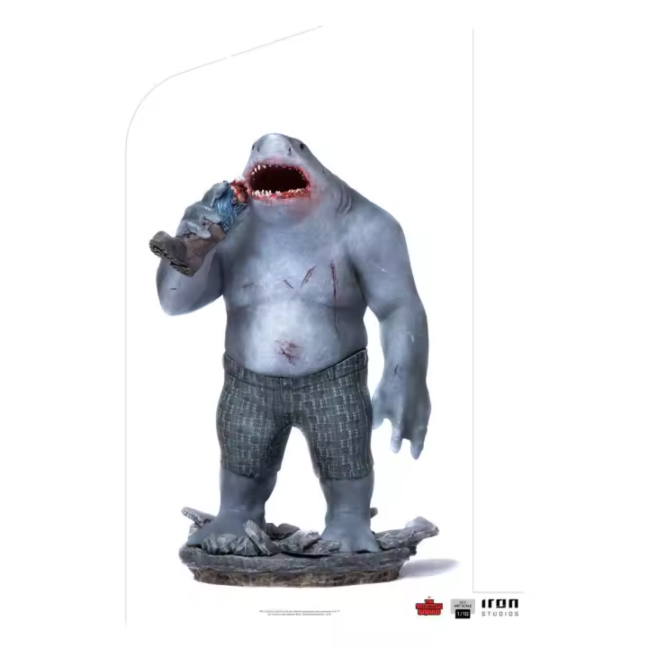 Iron Studios Estatua The Suicide Squad King Shark 23 Cm - Licencia Oficial - 1