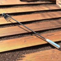 Herramienta De Maleador Manual Con Mango Largo Para Jardín Y Pradera Uso Agrícola Y Gardening Rastrillo De Hierba - details 1