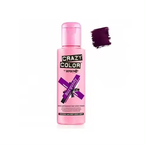 Coloracion de Fantasia Crazy Color 61 Burgundy 100 ml. - 1