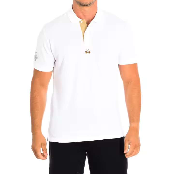 La Martina-Polo Manga Corta TMPE60-PK097 para Hombre - 1